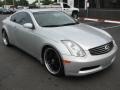 Liquid Platinum Metallic 2006 Infiniti G 35 Coupe Exterior