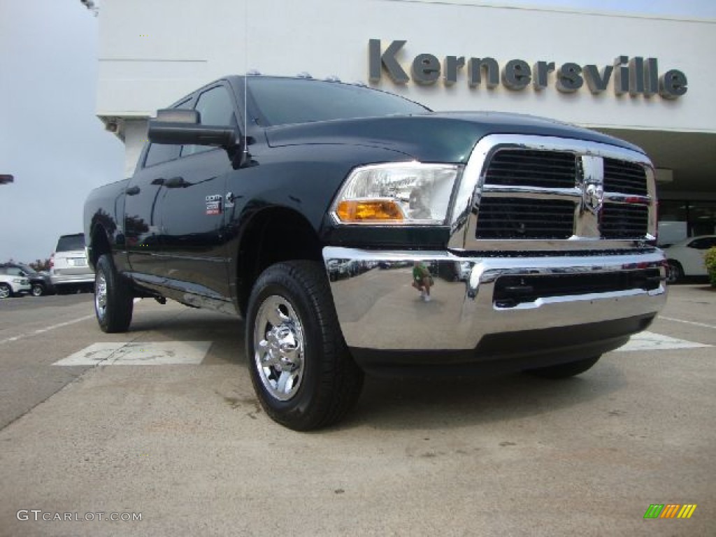 2011 Ram 2500 HD ST Crew Cab 4x4 - Hunter Green Pearl / Dark Slate/Medium Graystone photo #1