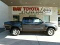 2011 Magnetic Gray Metallic Toyota Tacoma V6 SR5 Double Cab 4x4  photo #1