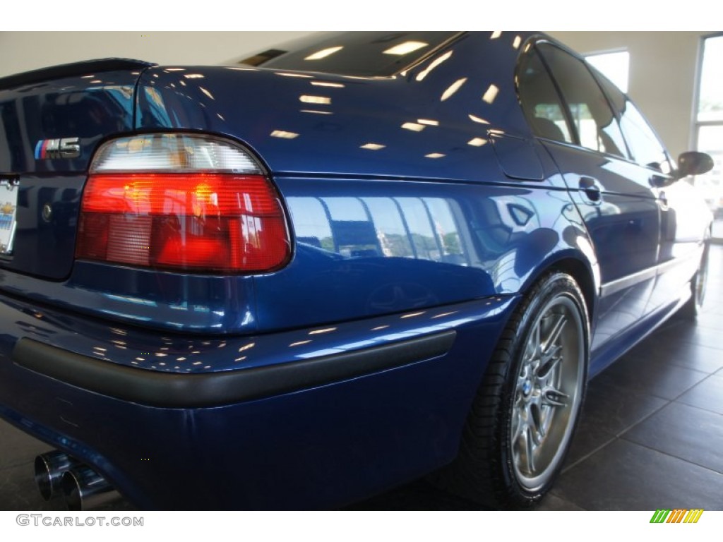 2000 M5  - Avus Blue Metallic / Black photo #12