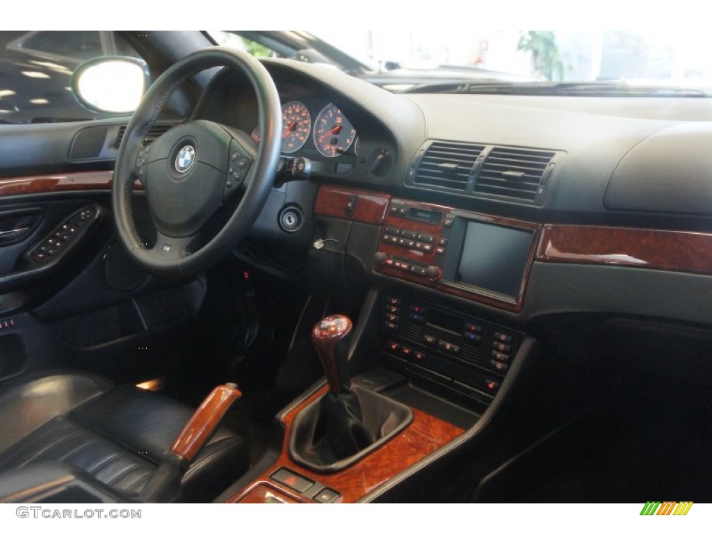 2000 BMW M5 Standard M5 Model Black Dashboard Photo #51568488