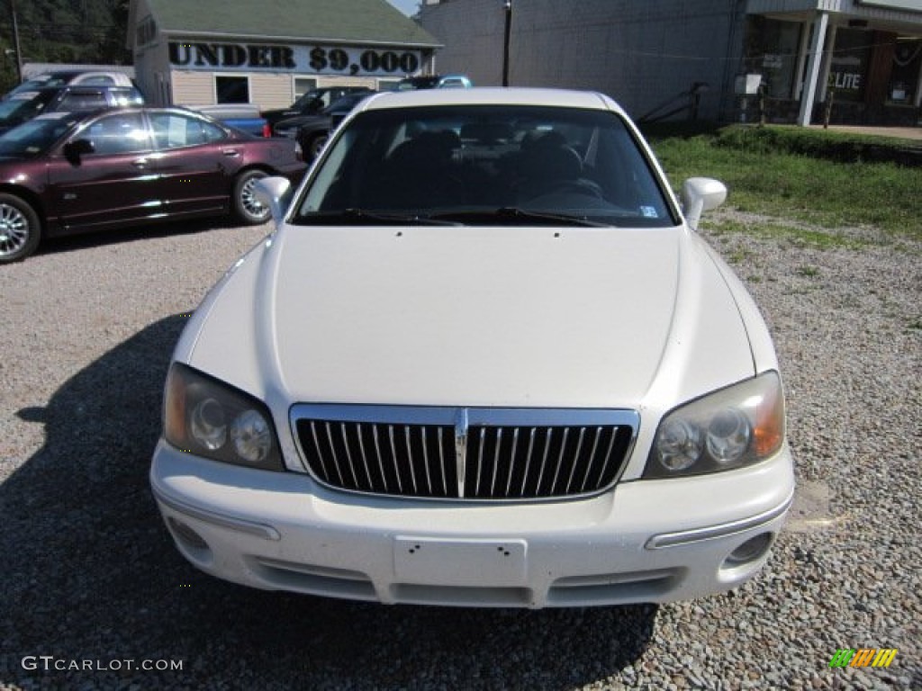 2001 XG300 Sedan - Nordic White / Black photo #8