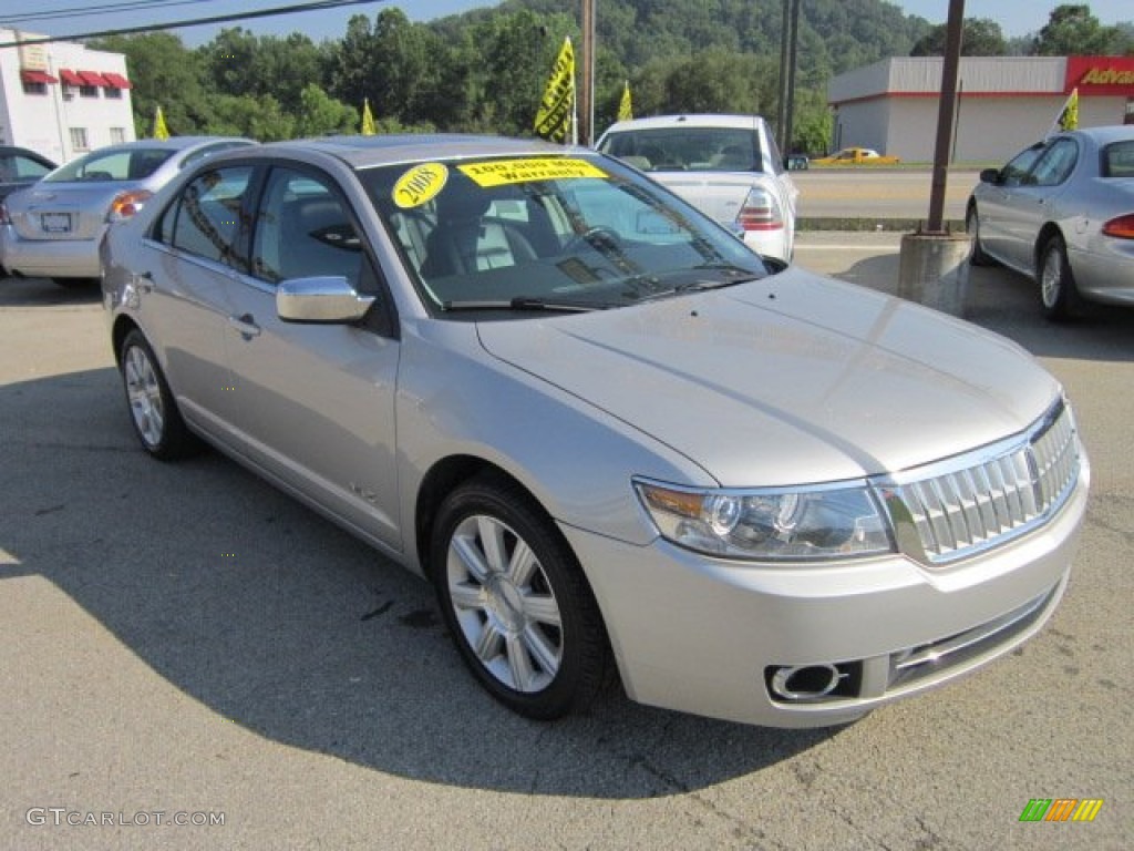 2008 MKZ AWD Sedan - Vapor Silver Metallic / Dark Charcoal photo #7