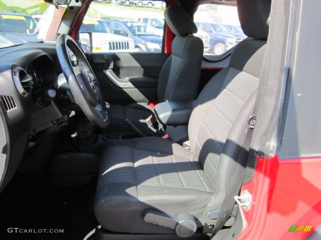 2011 Wrangler Sport S 4x4 - Flame Red / Black photo #10