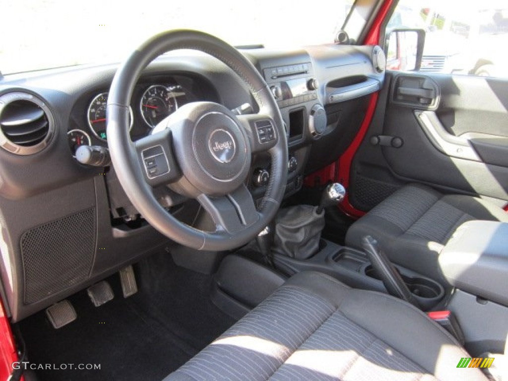 2011 Wrangler Sport S 4x4 - Flame Red / Black photo #11