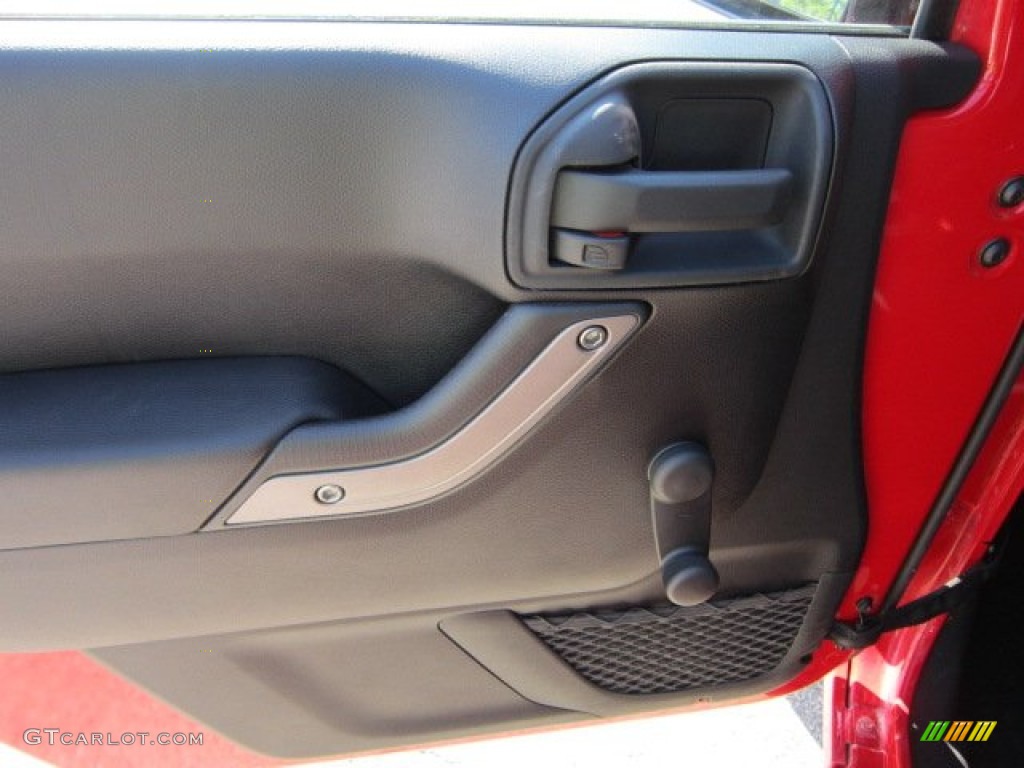 2011 Wrangler Sport S 4x4 - Flame Red / Black photo #13