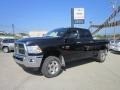 Brilliant Black Crystal Pearl 2010 Dodge Ram 2500 Big Horn Edition Crew Cab 4x4
