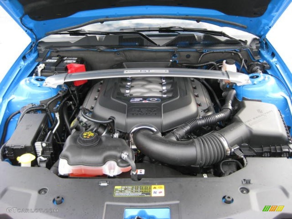 2012 Ford Mustang GT Premium Coupe 5.0 Liter DOHC 32-Valve Ti-VCT V8 Engine Photo #51571972