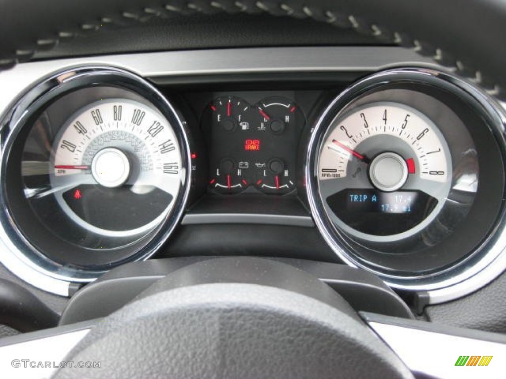2012 Ford Mustang GT Premium Coupe Gauges Photo #51572167