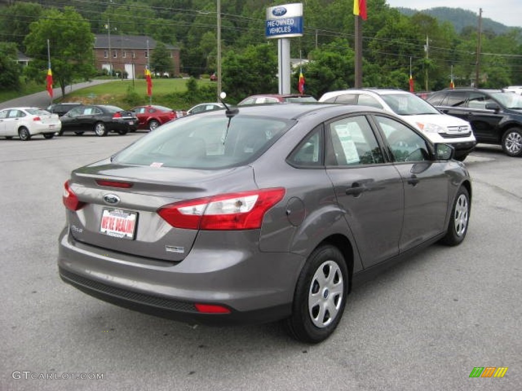 2012 Focus S Sedan - Sterling Grey Metallic / Charcoal Black photo #6