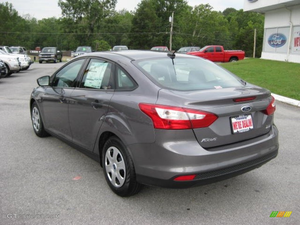 2012 Focus S Sedan - Sterling Grey Metallic / Charcoal Black photo #8