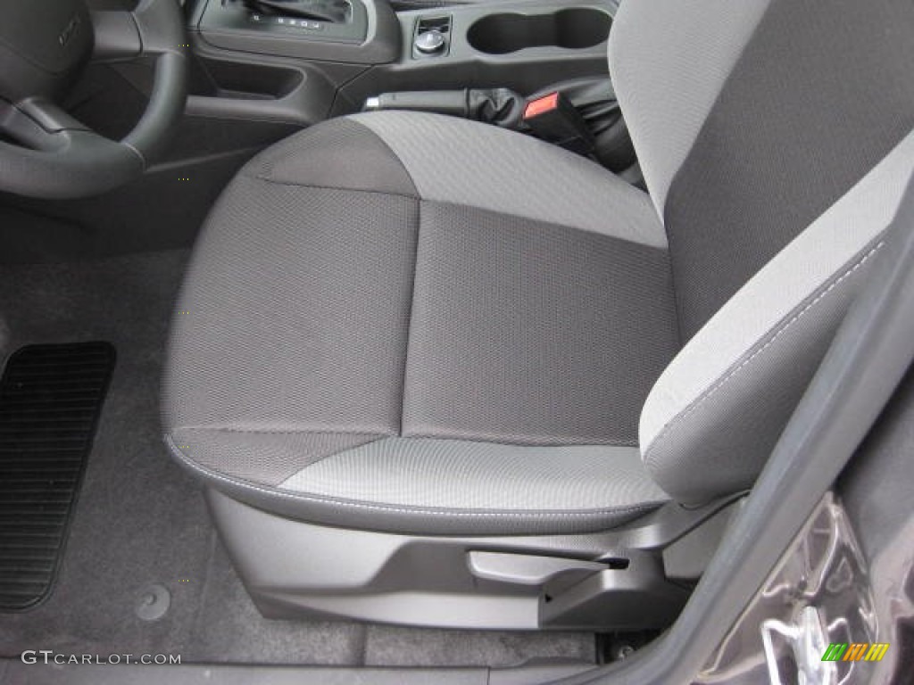 Charcoal Black Interior 2012 Ford Focus S Sedan Photo #51572743