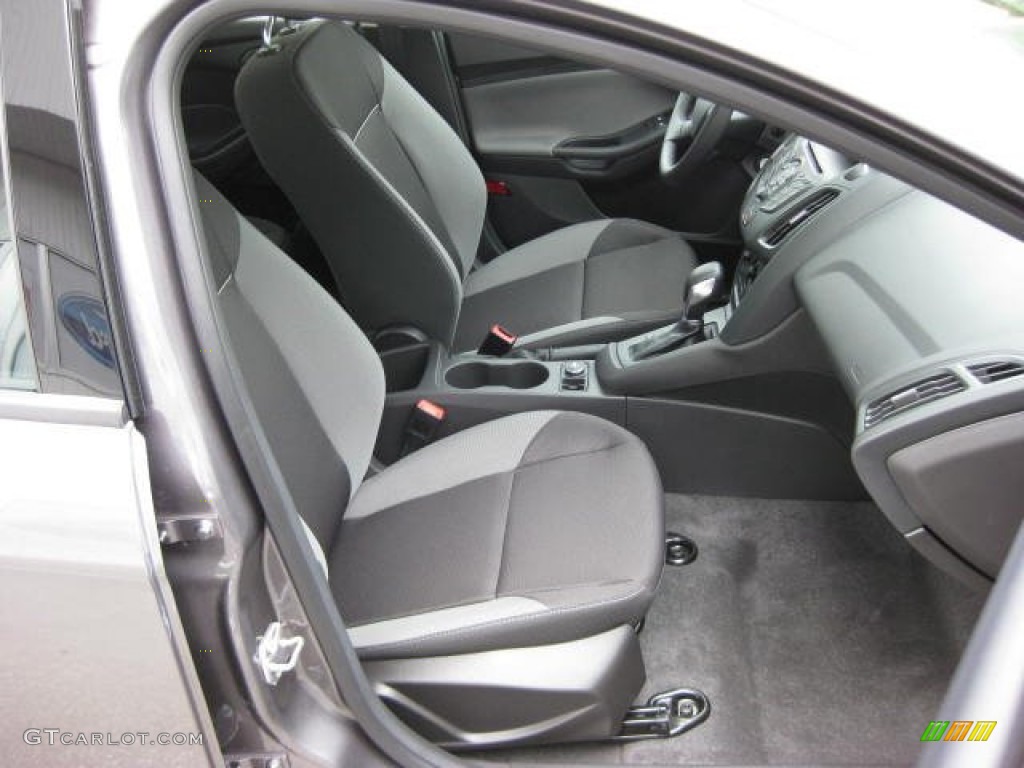 Charcoal Black Interior 2012 Ford Focus S Sedan Photo #51572809