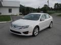 White Suede 2012 Ford Fusion SE Exterior