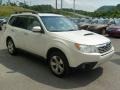2010 Satin White Pearl Subaru Forester 2.5 XT Limited  photo #6
