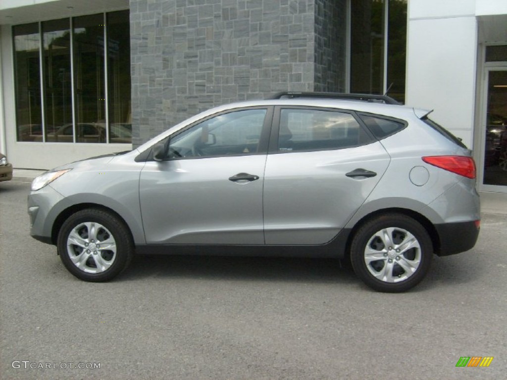 Graphite Gray 2010 Hyundai Tucson GLS Exterior Photo #51574309