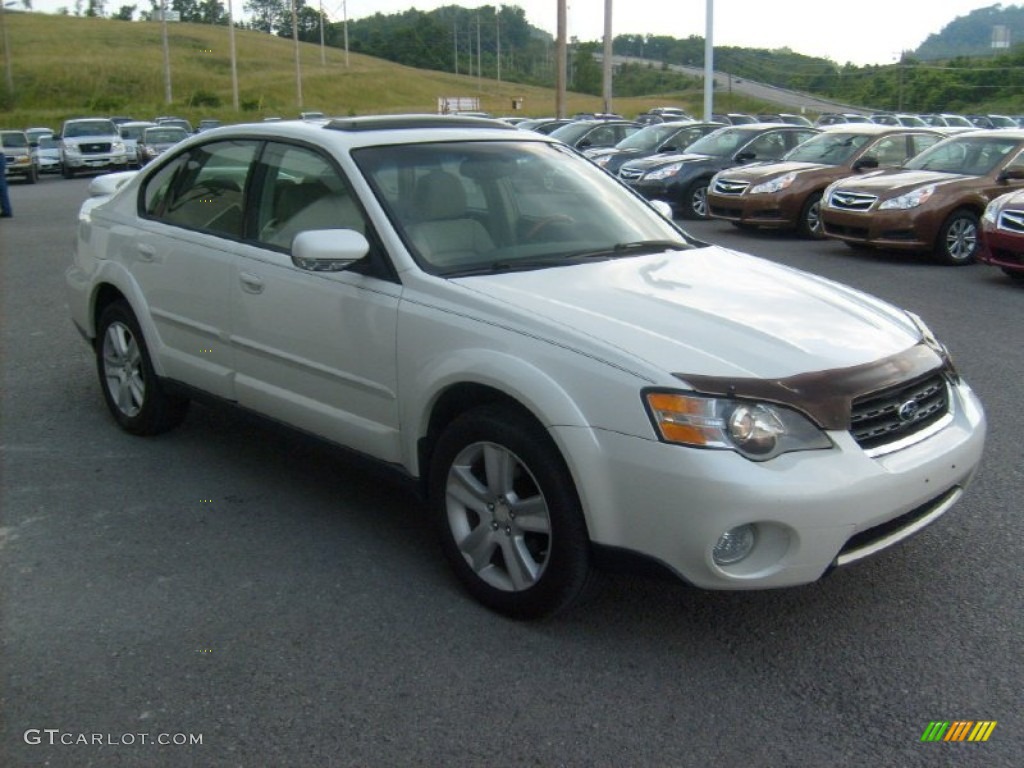 Satin White Pearl 2005 Subaru Outback 3.0 R Sedan Exterior Photo #51575179