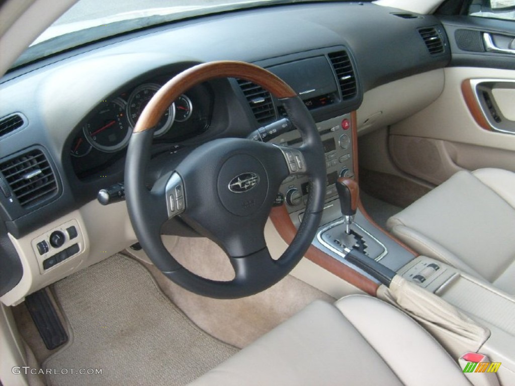 Taupe Interior 2005 Subaru Outback 3.0 R Sedan Photo #51575215