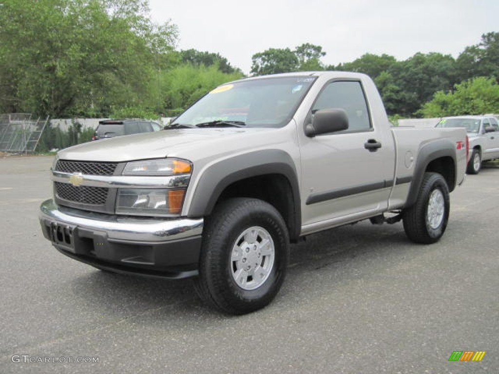 Silver Birch Metallic 2006 Chevrolet Colorado Z71 Regular Cab 4x4 Exterior Photo #51575317