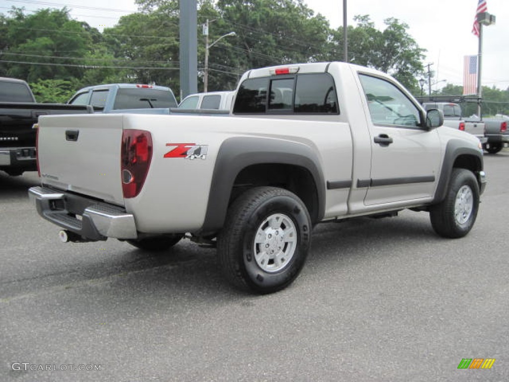 Silver Birch Metallic 2006 Chevrolet Colorado Z71 Regular Cab 4x4 Exterior Photo #51575335