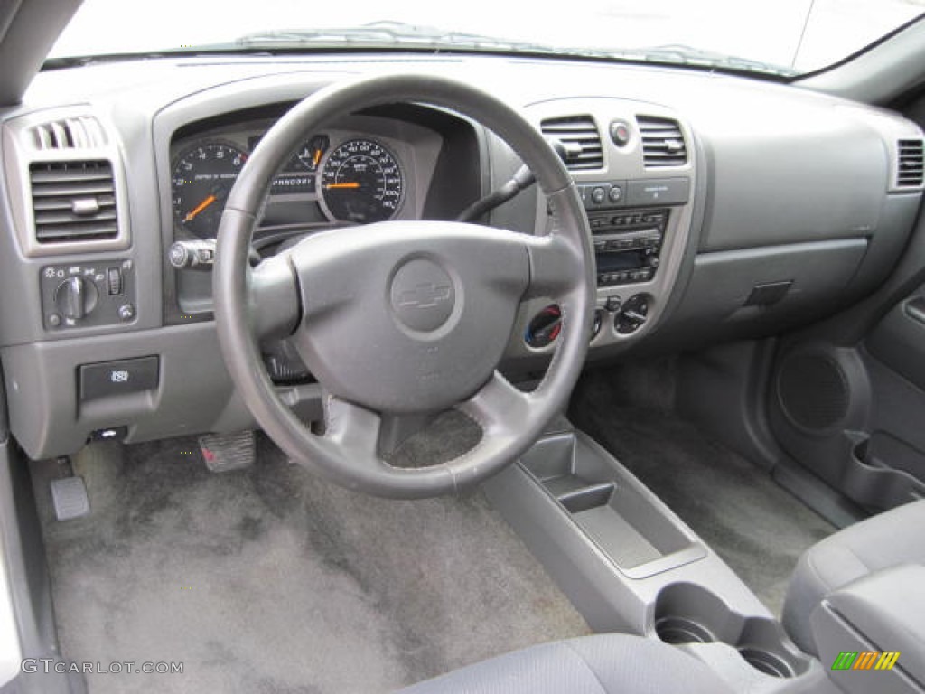 2006 Chevrolet Colorado Z71 Regular Cab 4x4 Medium Pewter Dashboard Photo #51575353