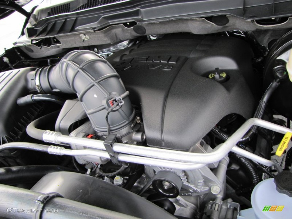 2011 Ram 1500 Sport Crew Cab - Brilliant Black Crystal Pearl / Dark Slate Gray photo #12