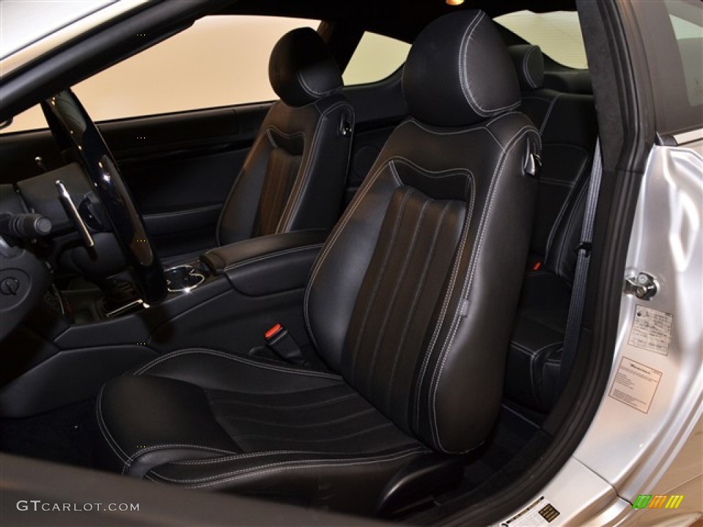 Nero Interior 2010 Maserati GranTurismo S Photo #51576622