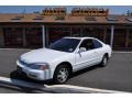 Frost White 1995 Honda Accord EX Coupe