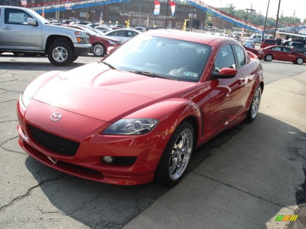 2004 RX-8 Grand Touring - Velocity Red Mica / Black photo #4