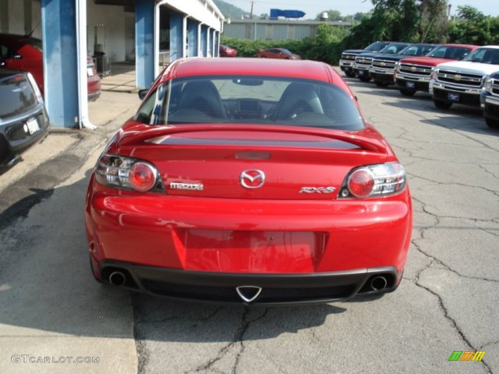 2004 RX-8 Grand Touring - Velocity Red Mica / Black photo #7