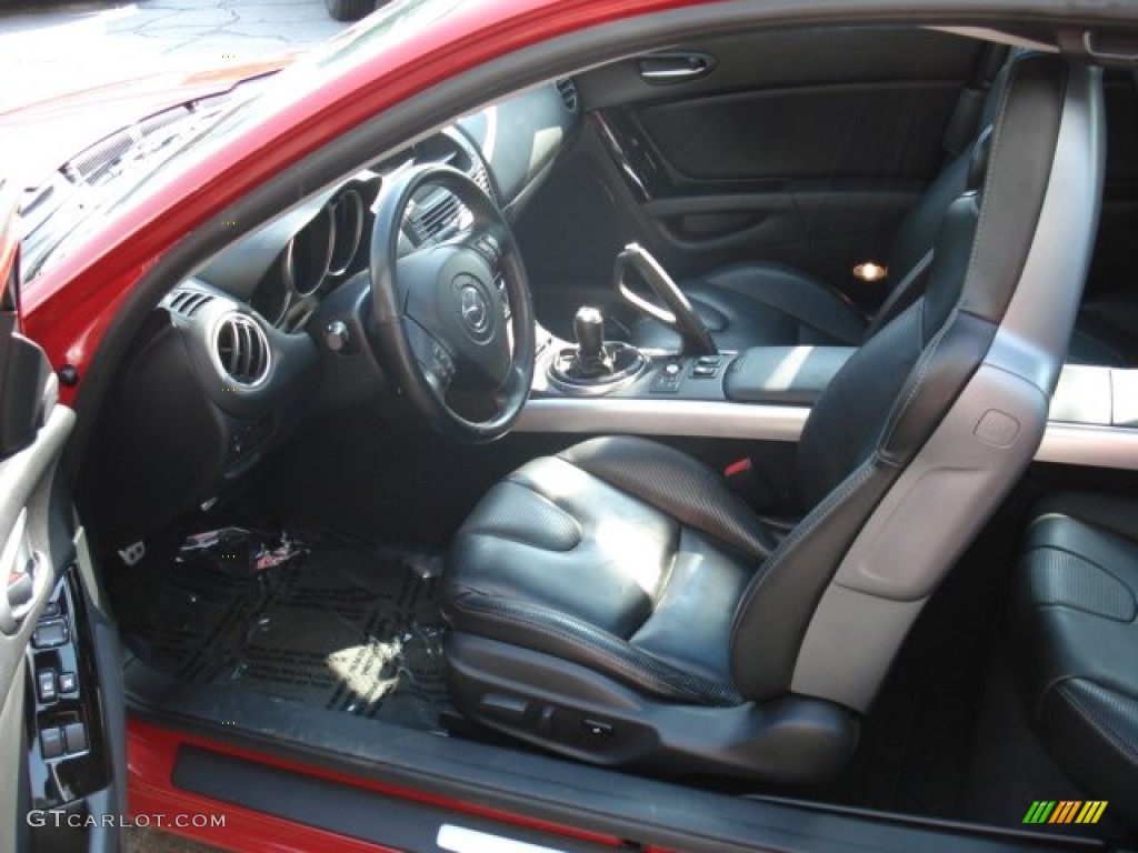 2004 RX-8 Grand Touring - Velocity Red Mica / Black photo #14