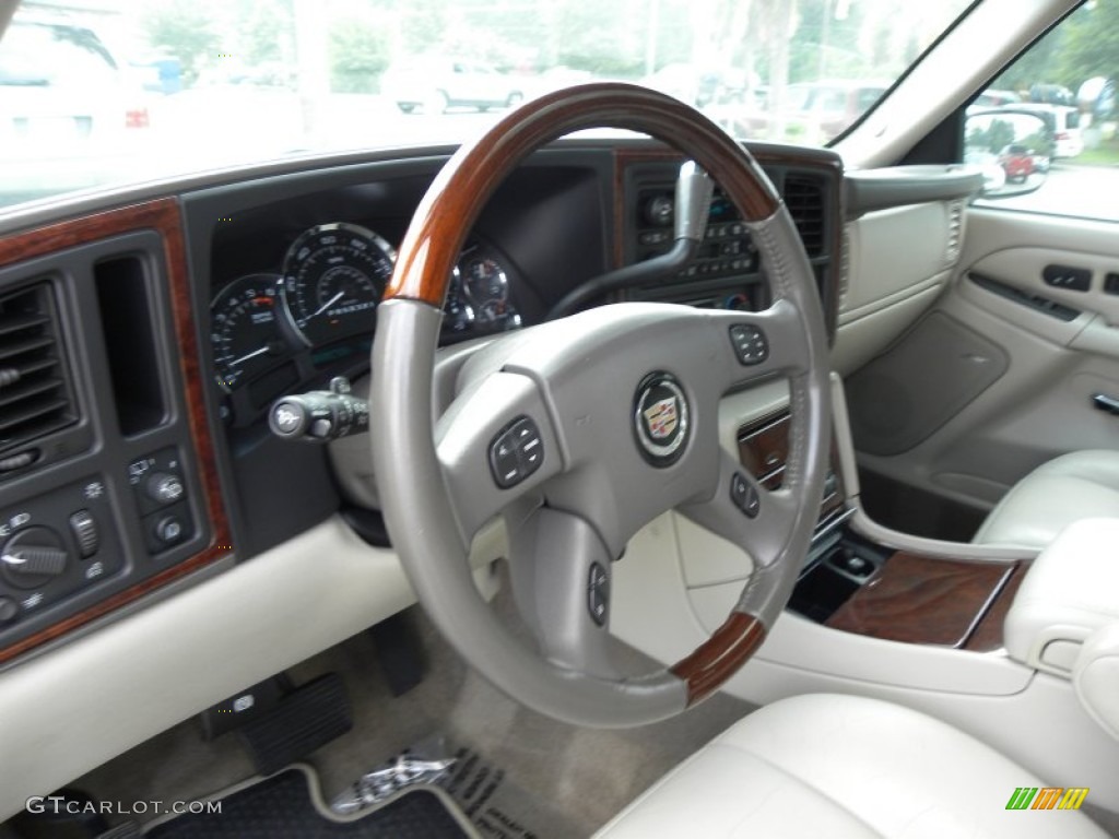 2006 Cadillac Escalade Standard Escalade Model Shale Steering Wheel Photo #51577936
