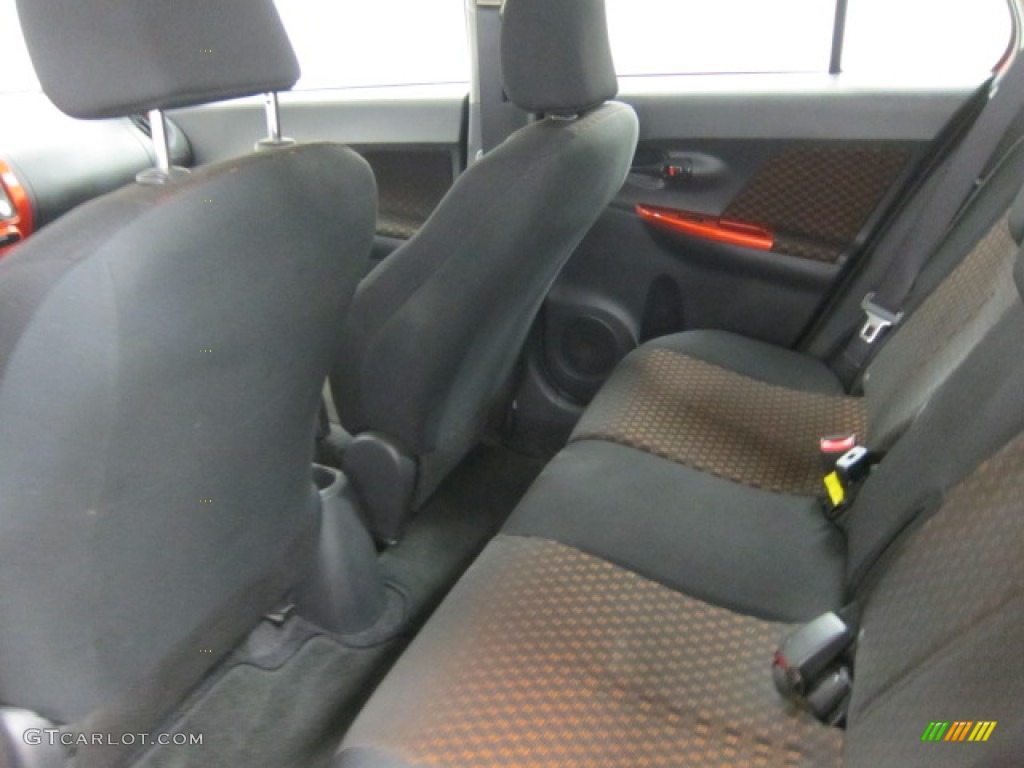 Charcoal Gray/Lava Orange Interior 2008 Scion xD Release Series 1.0 Photo #51578320