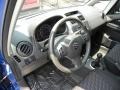  2007 SX4 Convenience AWD Black Interior