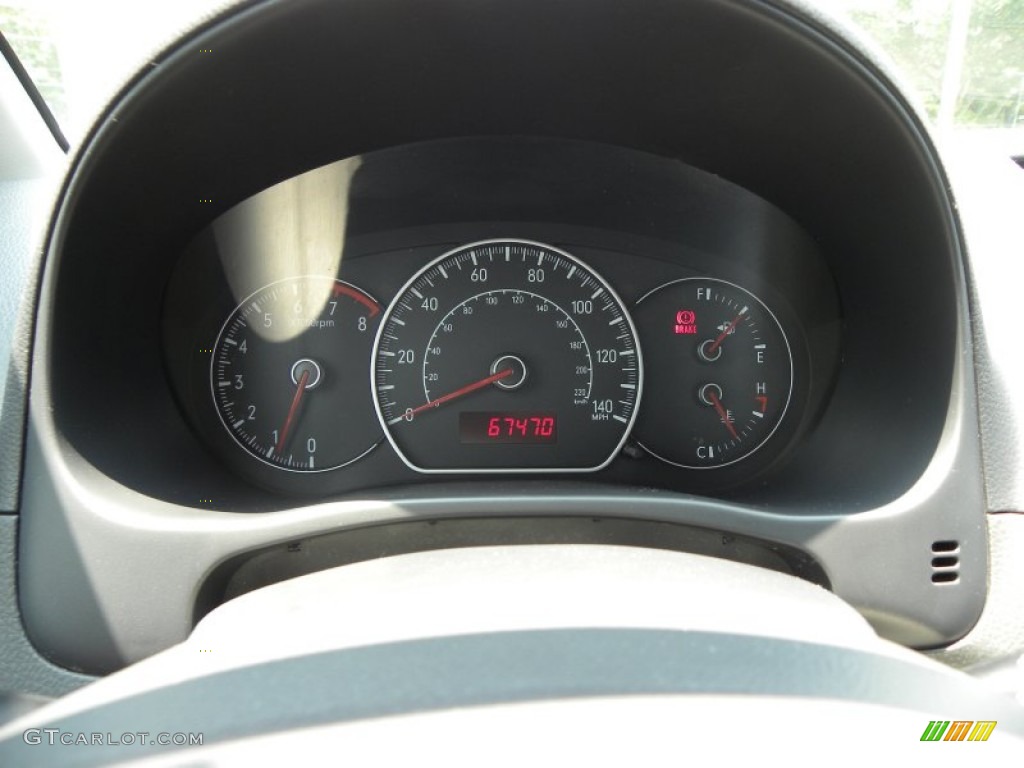 2007 Suzuki SX4 Convenience AWD Gauges Photo #51578659