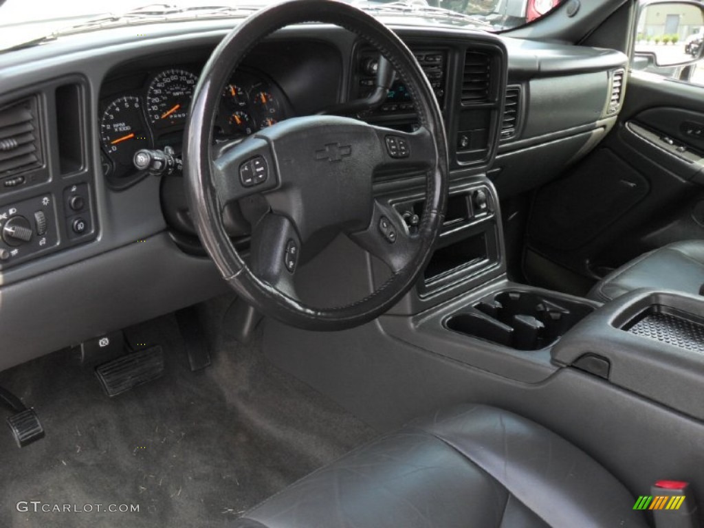 Dark Charcoal Interior 2007 Chevrolet Silverado 1500 LT Extended Cab Photo #51579271