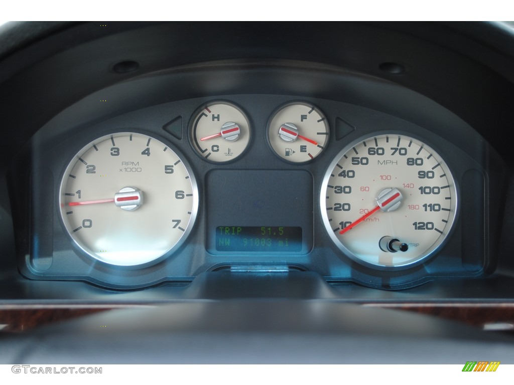 2007 Ford Five Hundred Limited AWD Gauges Photo #51579502