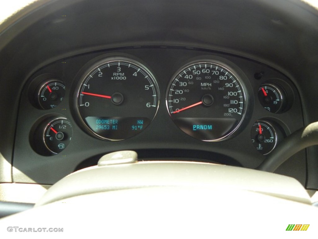 2009 Chevrolet Avalanche LTZ Gauges Photo #51579760