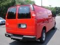 2011 Victory Red Chevrolet Express 3500 Cargo Van  photo #4