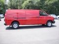 2011 Victory Red Chevrolet Express 3500 Cargo Van  photo #7
