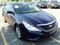 Indigo Blue Pearl - Sonata GLS Photo No. 11