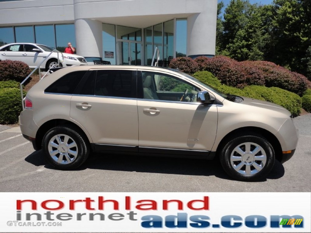 2007 MKX AWD - Dune Pearl Metallic / Medium Camel photo #1