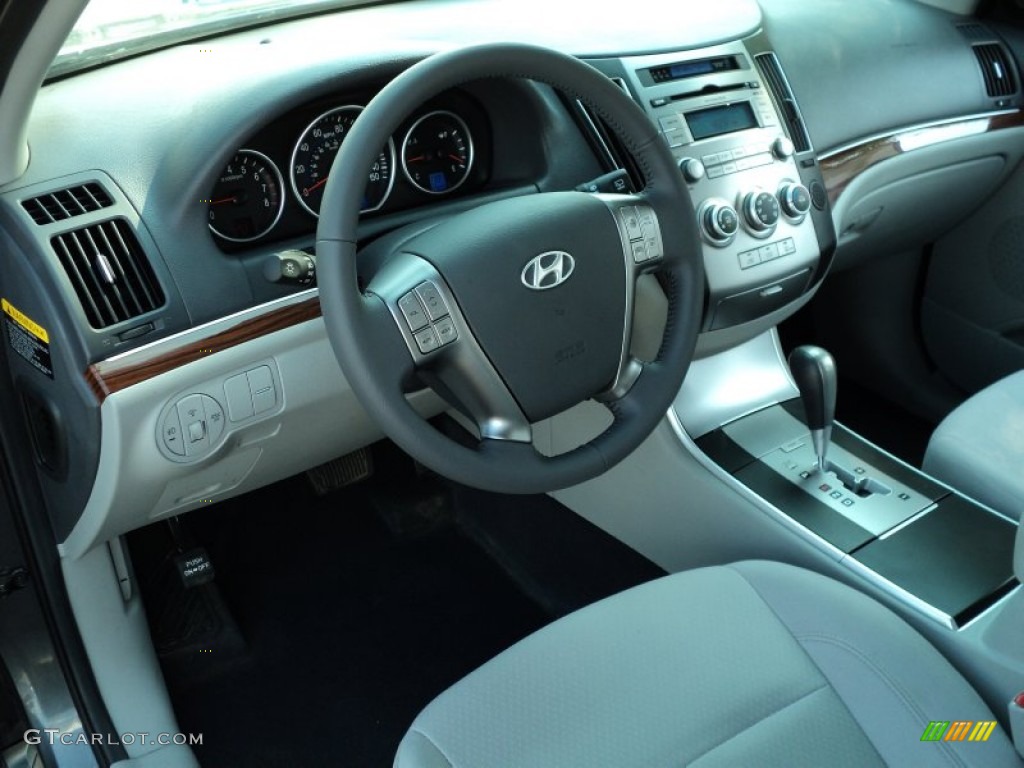 Black Interior 2010 Hyundai Veracruz GLS Photo #51584125