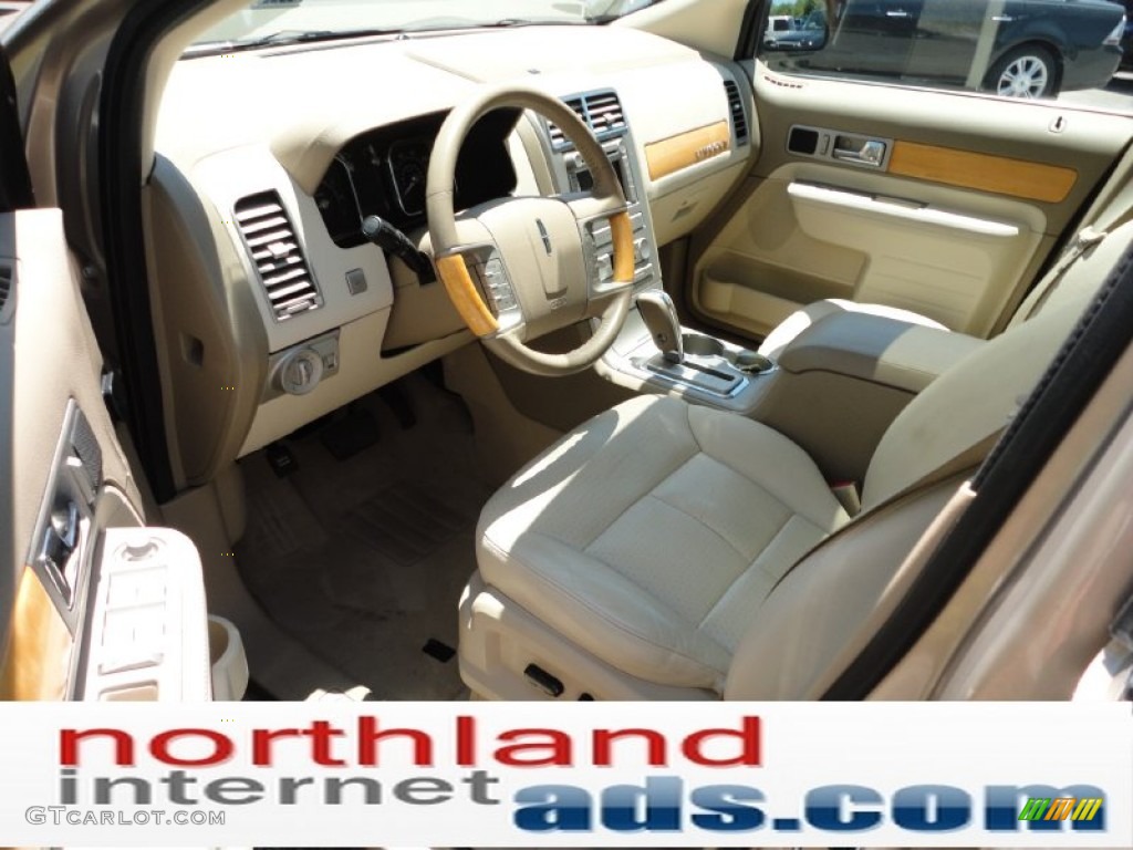 2007 MKX AWD - Dune Pearl Metallic / Medium Camel photo #9