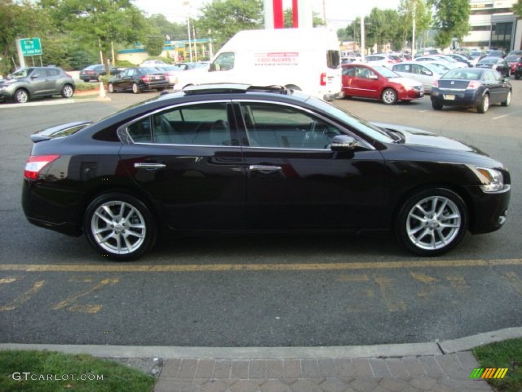 2010 Maxima 3.5 SV Sport - Crimson Black / Charcoal photo #9