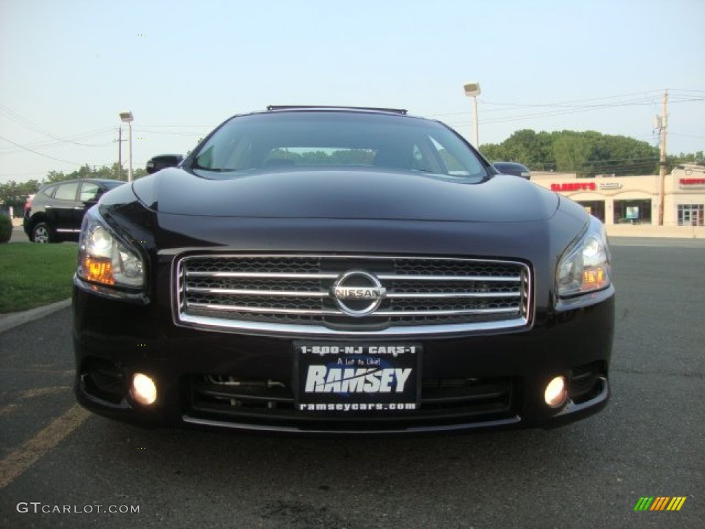 2010 Maxima 3.5 SV Sport - Crimson Black / Charcoal photo #11