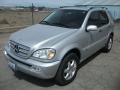 2003 Brilliant Silver Metallic Mercedes-Benz ML 350 4Matic  photo #2