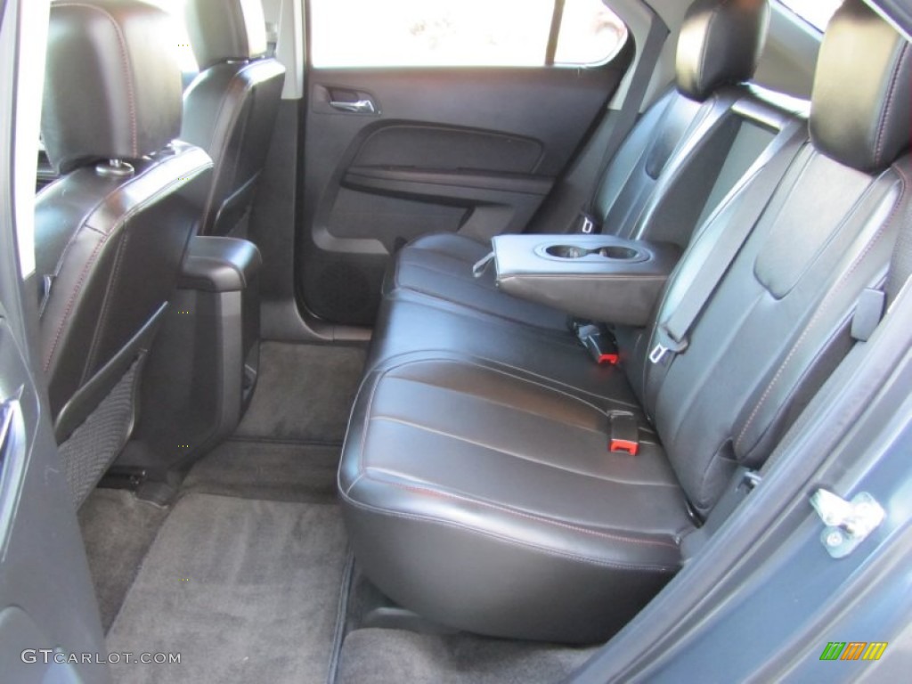 Jet Black Interior 2011 Chevrolet Equinox LTZ AWD Photo #51585214