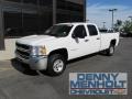 Summit White - Silverado 2500HD LS Crew Cab 4x4 Photo No. 1