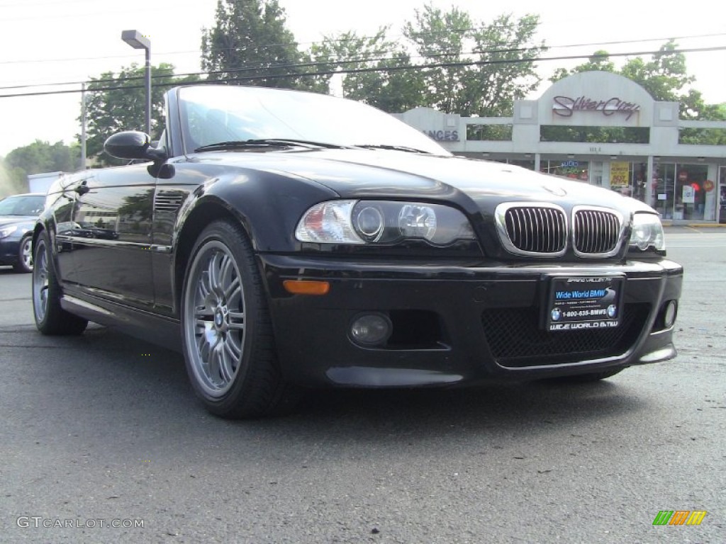 Jet Black 2003 BMW M3 Convertible Exterior Photo #51585601
